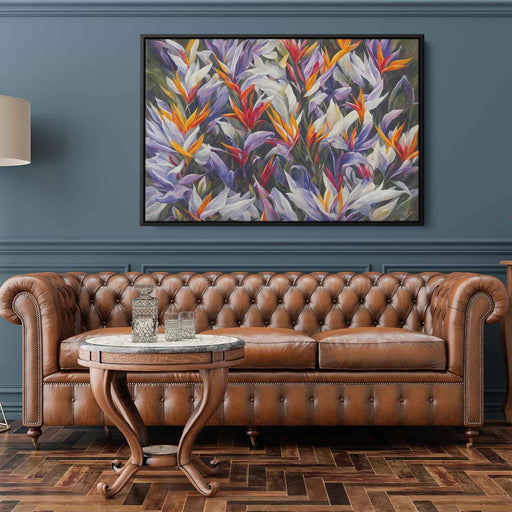 Contemporary Oil Birds of Paradise #117 - Kanvah