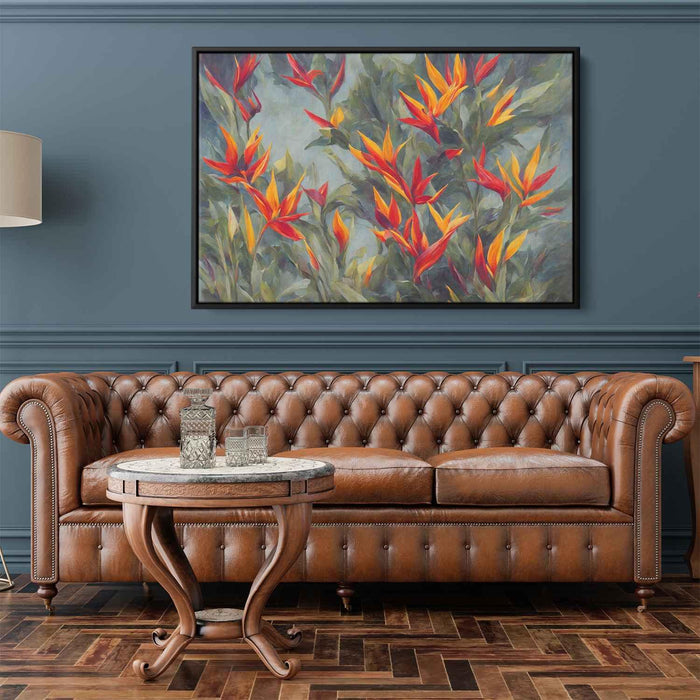 Contemporary Oil Birds of Paradise #126 - Kanvah