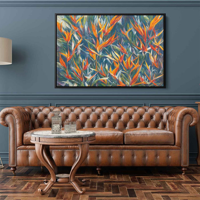 Contemporary Oil Birds of Paradise #127 - Kanvah