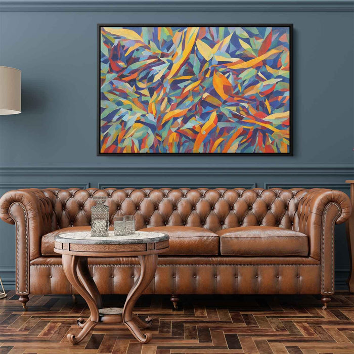 Cubist Oil Birds of Paradise #117 - Kanvah