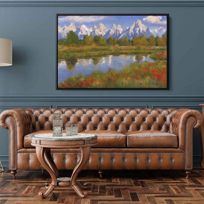 Impressionism Grand Tetons #107 - Kanvah