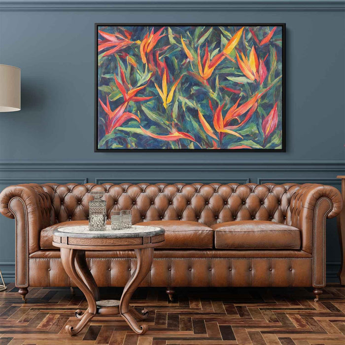 Birds of Paradise Oil Painting #126 - Kanvah