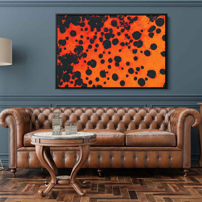 Orange Abstract Splatter #118 - Kanvah