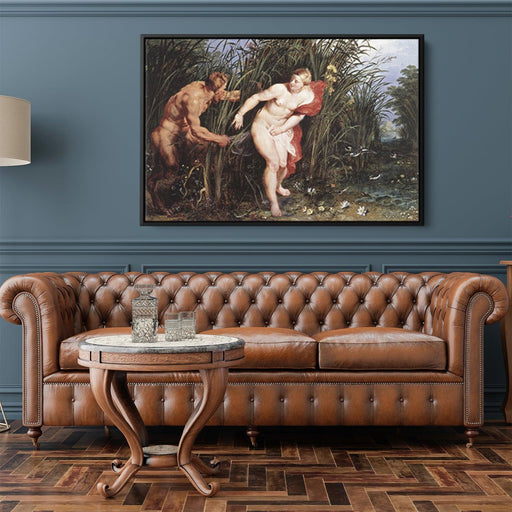 Pan and Syrinx by Peter Paul Rubens - Canvas Artwork