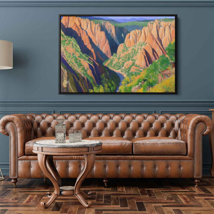 Realism Black Canyon of Gunnison #152 - Kanvah