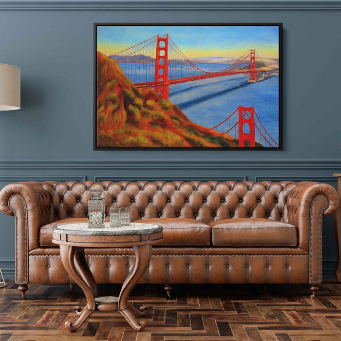 Realism Golden Gate Bridge #136 - Kanvah