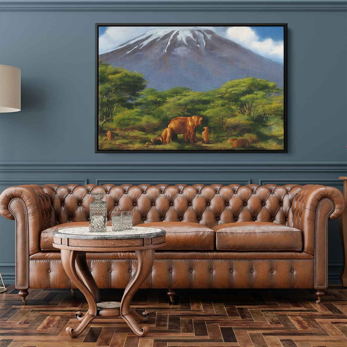 Realism Mount Kilimanjaro #133 - Kanvah