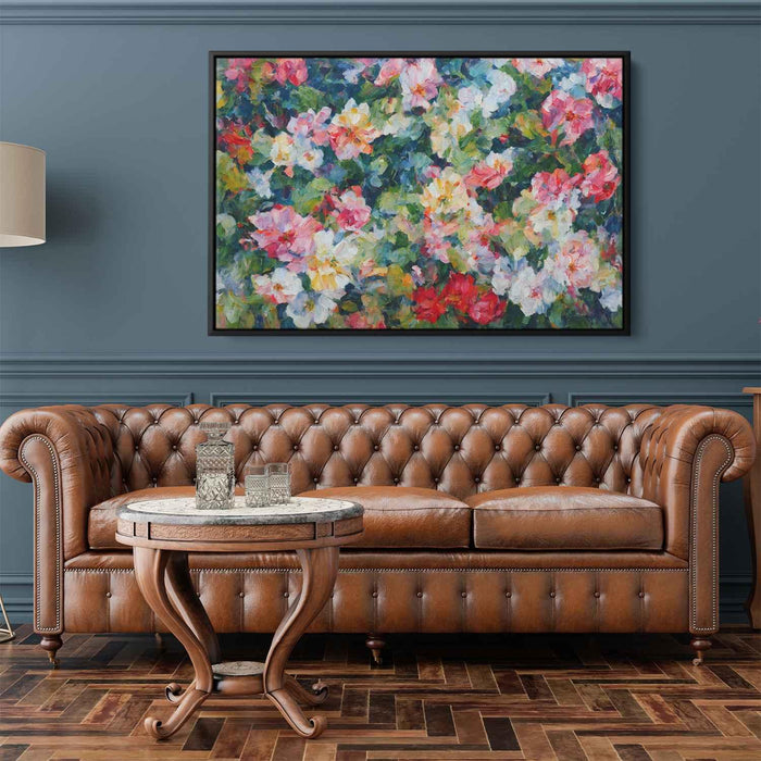 Realistic Oil Tropical Flowers #124 - Kanvah