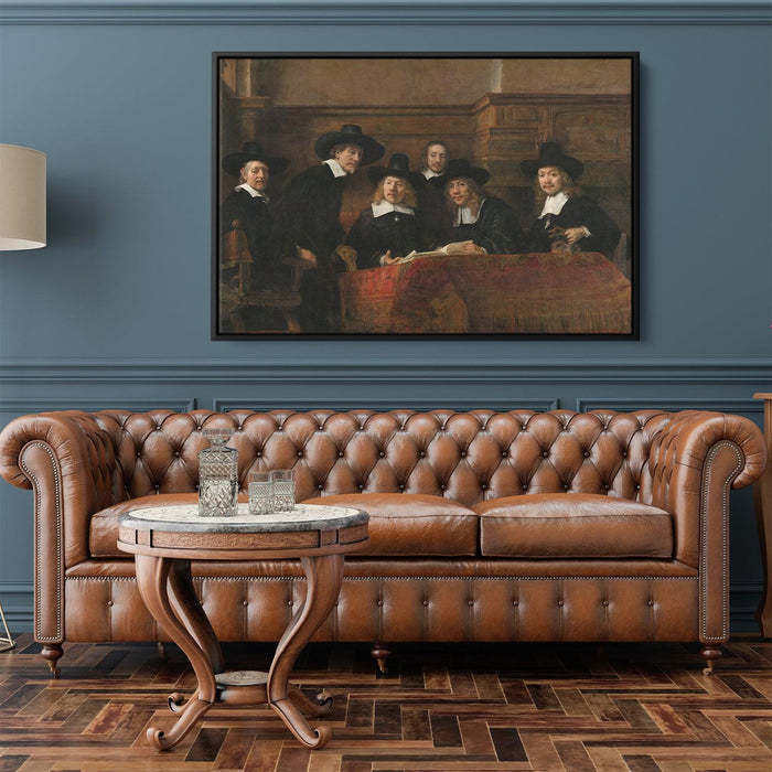 The Syndics by Rembrandt - Canvas Artwork