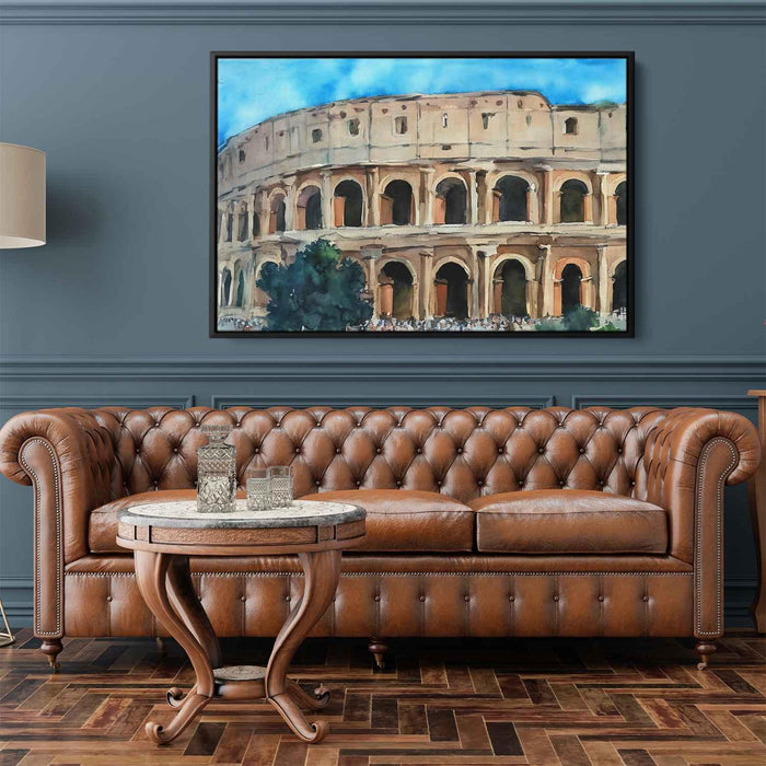 Watercolor Colosseum #136 - Kanvah