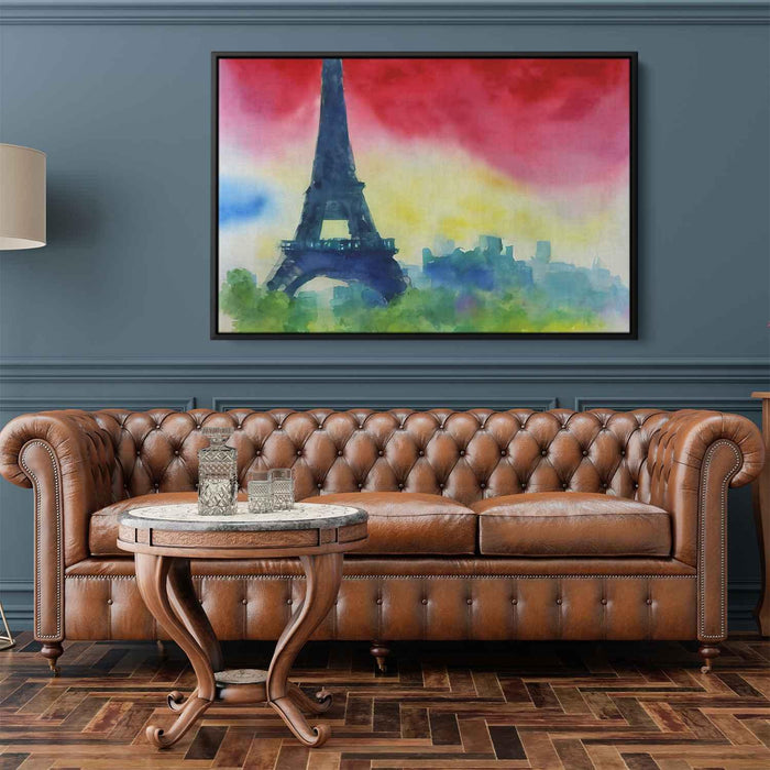 Watercolor Eiffel Tower #128 - Kanvah