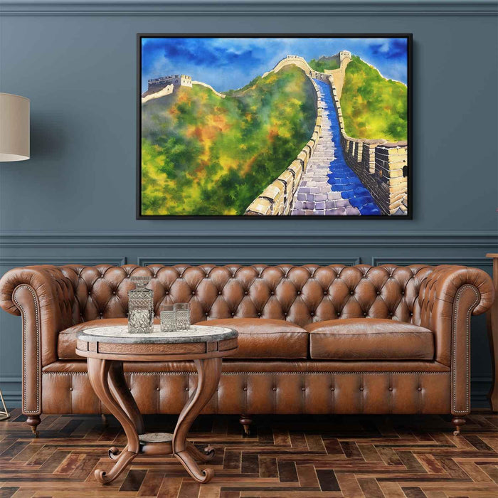 Watercolor Great Wall of China #107 - Kanvah