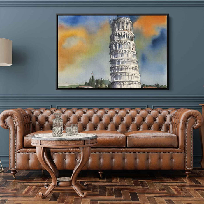Watercolor Leaning Tower of Pisa #118 - Kanvah