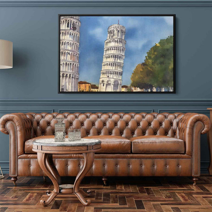 Watercolor Leaning Tower of Pisa #134 - Kanvah
