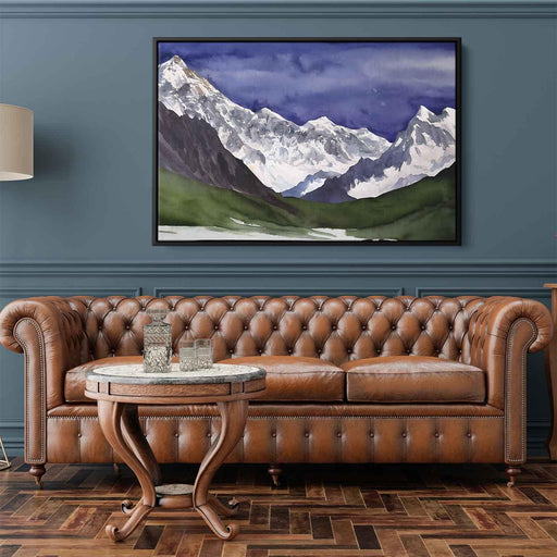 Watercolor Mount Everest #114 - Kanvah