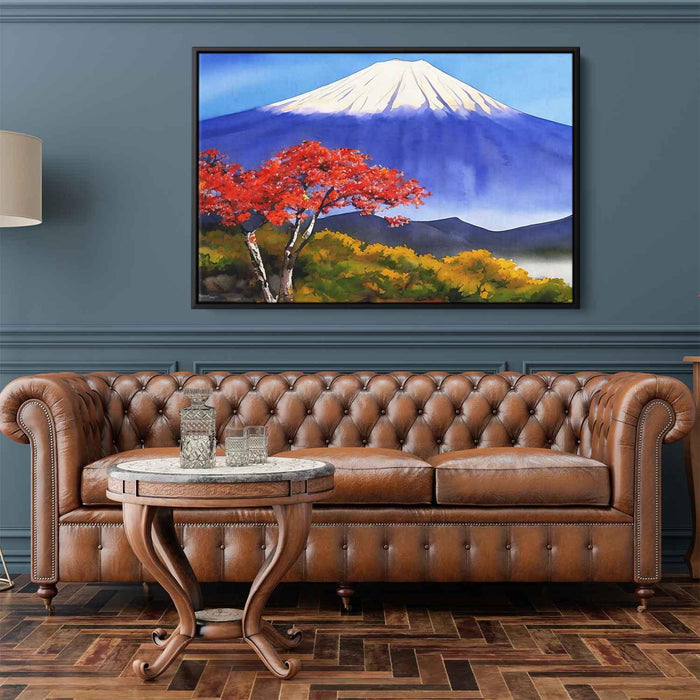 Watercolor Mount Fuji #128 - Kanvah