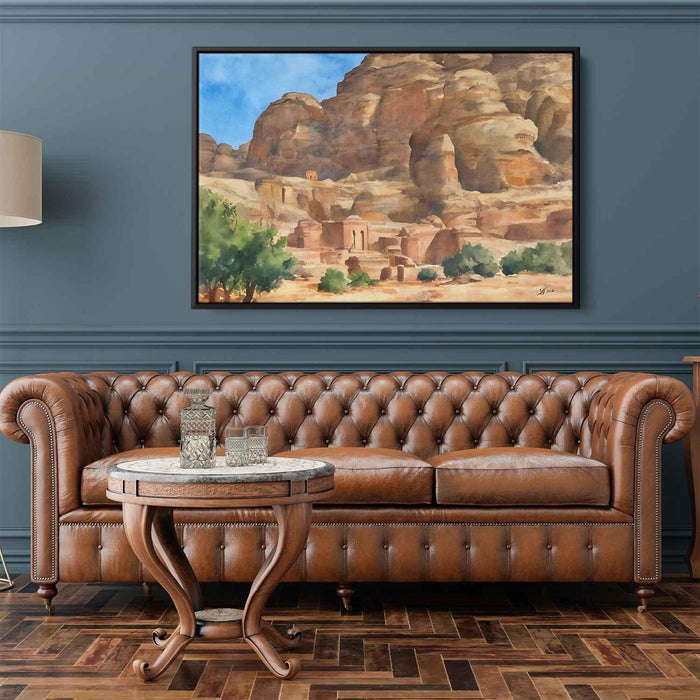 Watercolor Petra #124 - Kanvah