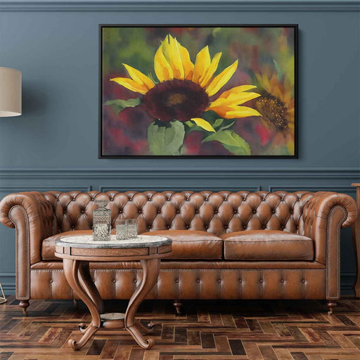 Watercolor Sunflower #107 - Kanvah