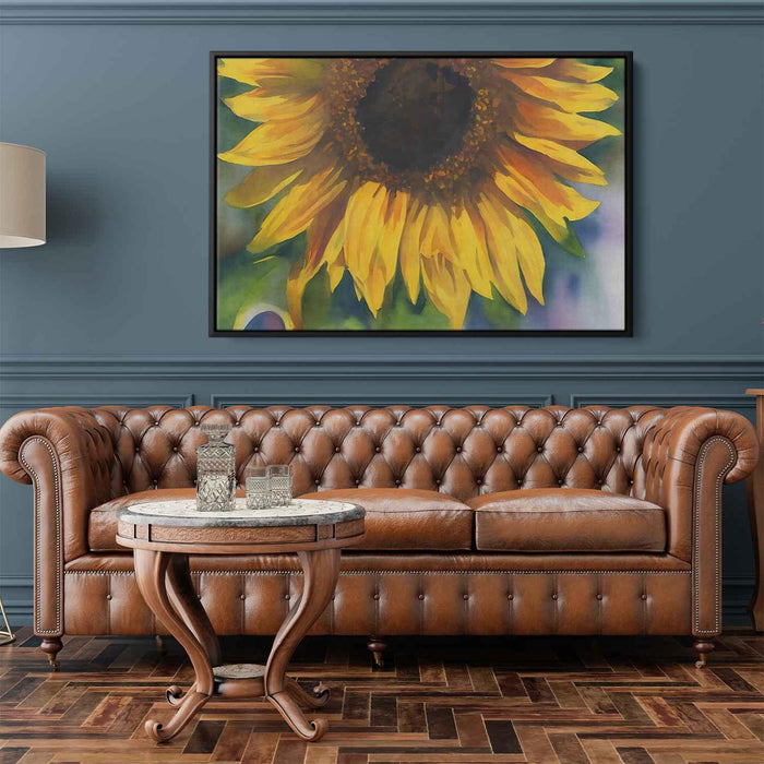 Watercolor Sunflower #117 - Kanvah