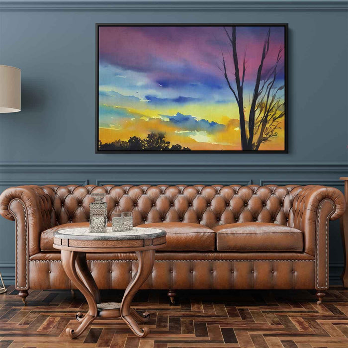 Watercolor Sunset #142 - Kanvah