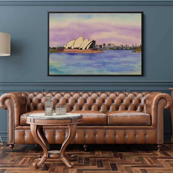 Watercolor Sydney Opera House #111 - Kanvah