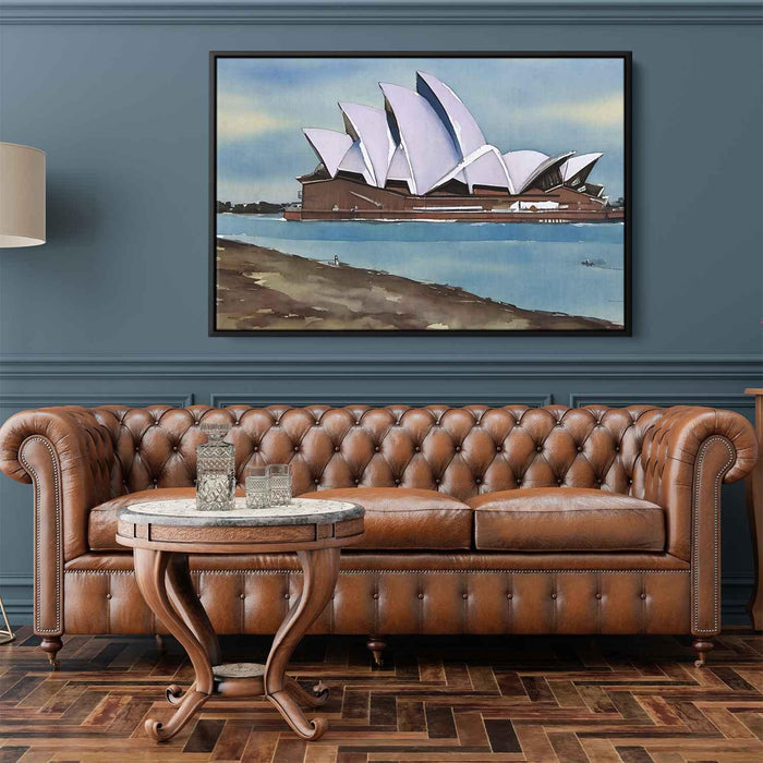 Watercolor Sydney Opera House #124 - Kanvah