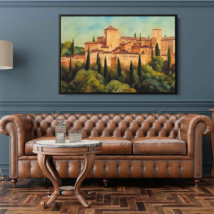 Watercolor Alhambra #127 - Kanvah