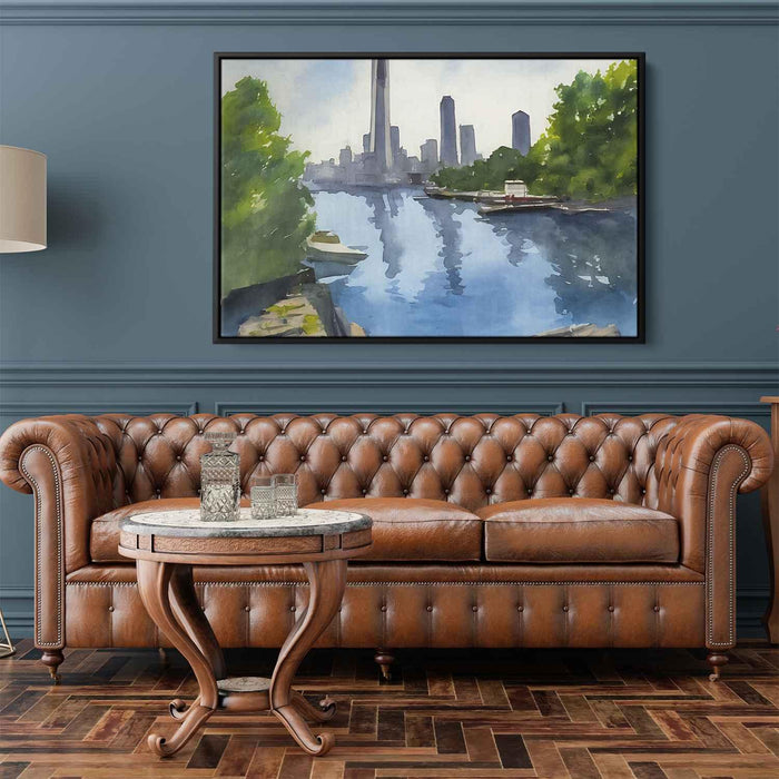 Watercolor CN Tower #128 - Kanvah