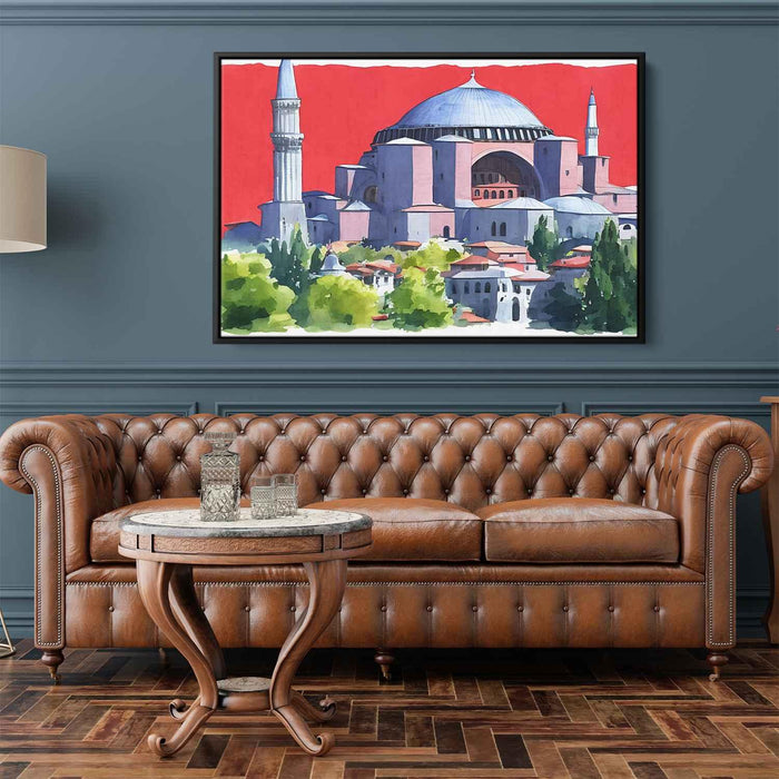 Watercolor Hagia Sophia #127 - Kanvah