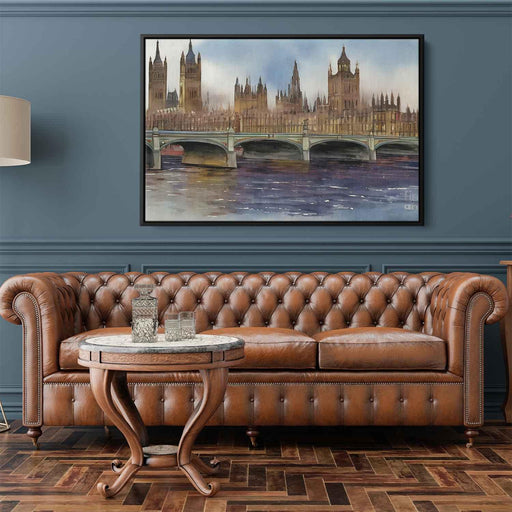 Watercolor Palace of Westminster #117 - Kanvah