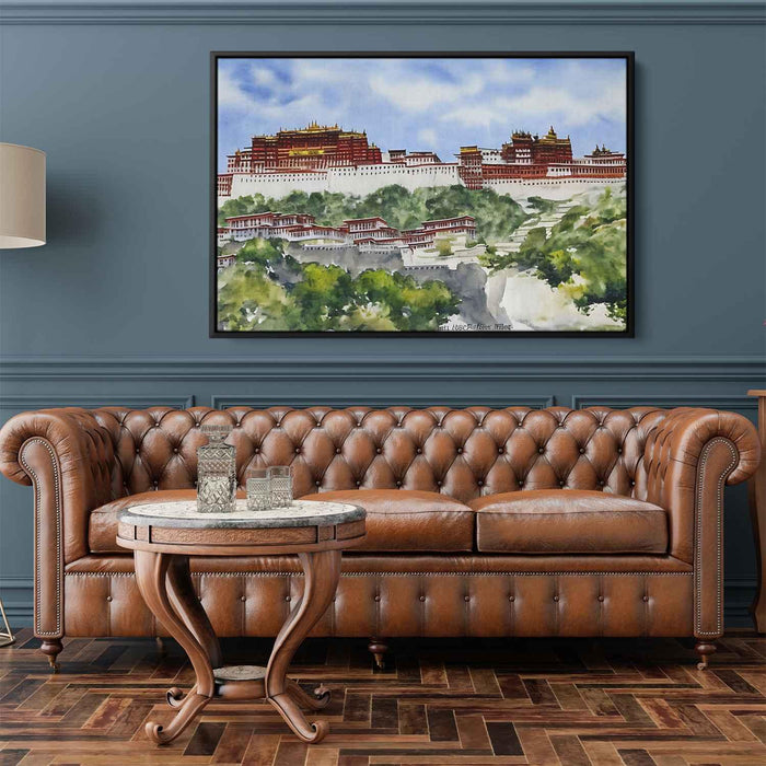 Watercolor Potala Palace #111 - Kanvah