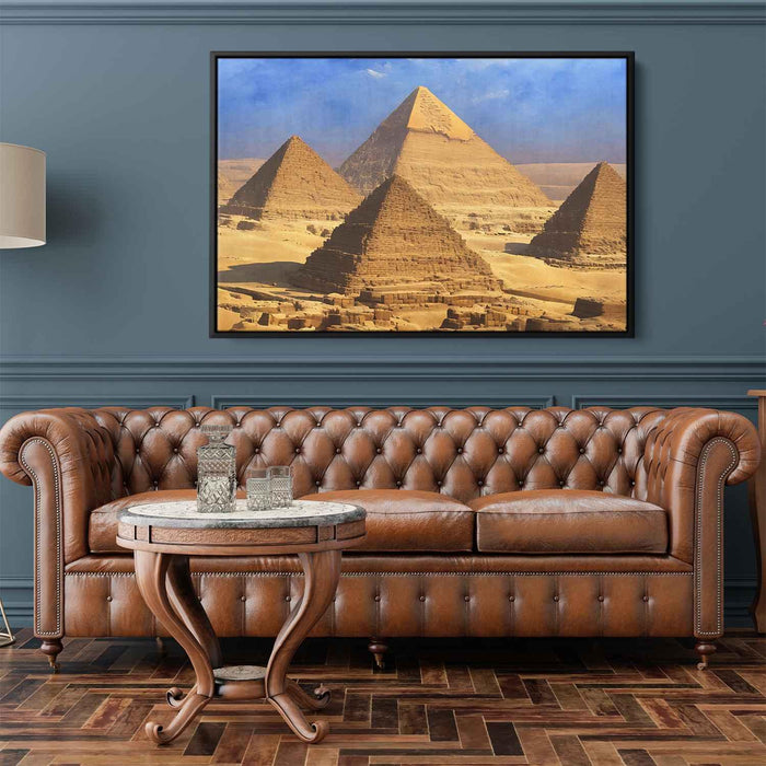 Watercolor Pyramids of Giza #117 - Kanvah