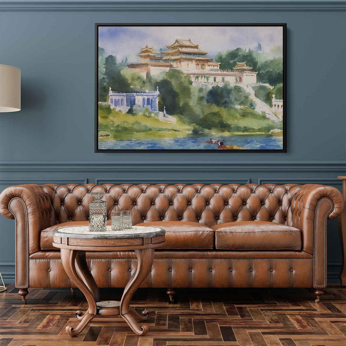 Watercolor Summer Palace #124 - Kanvah