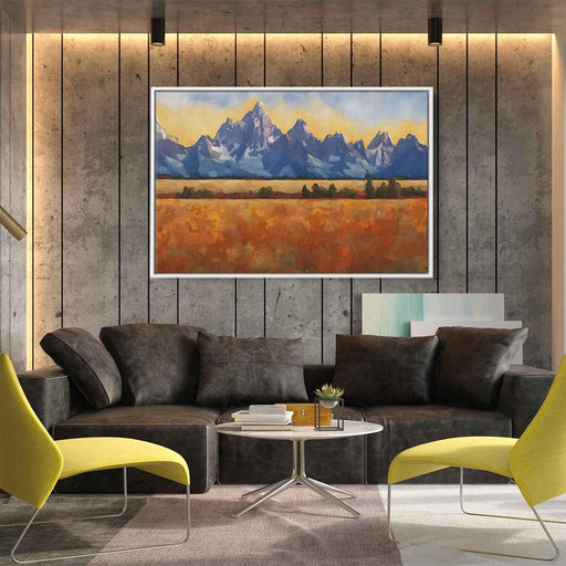 Abstract Grand Tetons #111 - Kanvah