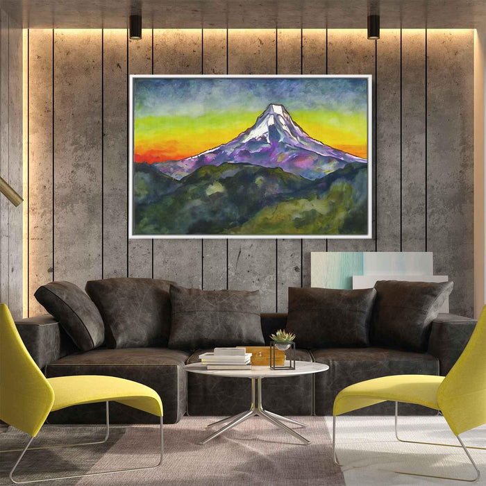 Abstract Mount Hood #114 - Kanvah