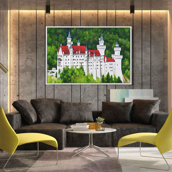 Abstract Neuschwanstein Castle #117 - Kanvah