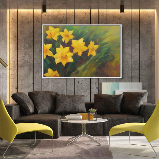 Abstract Daffodils #128 - Kanvah