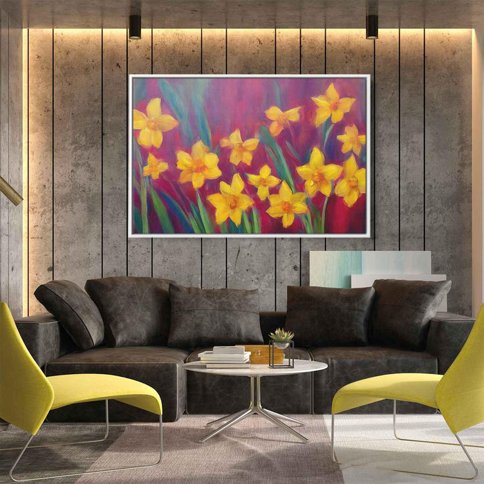 Abstract Daffodils #136 - Kanvah