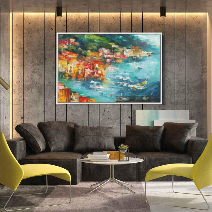 Abstract Portofino #124 - Kanvah