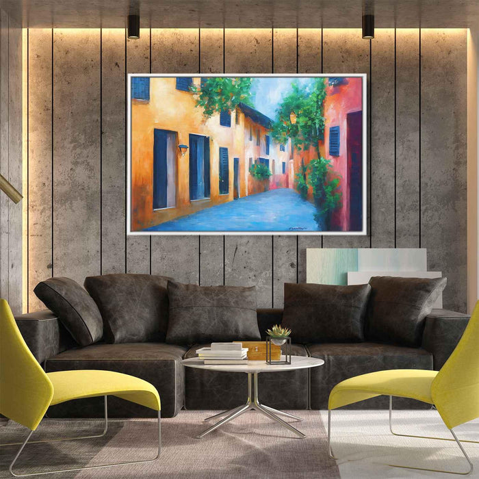 Abstract Portofino Streets #126 - Kanvah