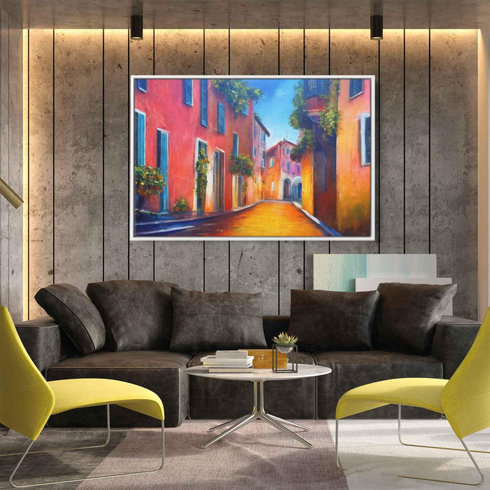 Abstract Portofino Streets #128 - Kanvah