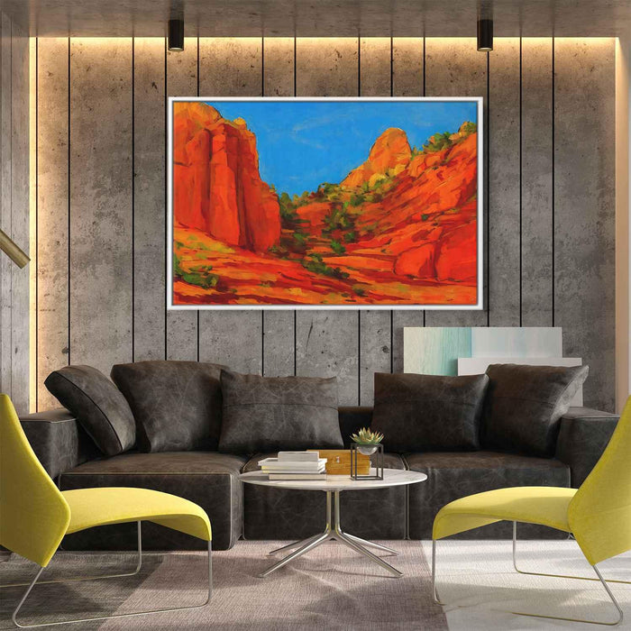 Abstract Sedona Red Rocks #117 - Kanvah