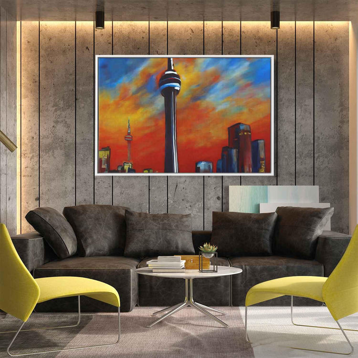 Abstract CN Tower #118 - Kanvah