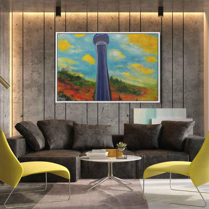 Abstract CN Tower #128 - Kanvah