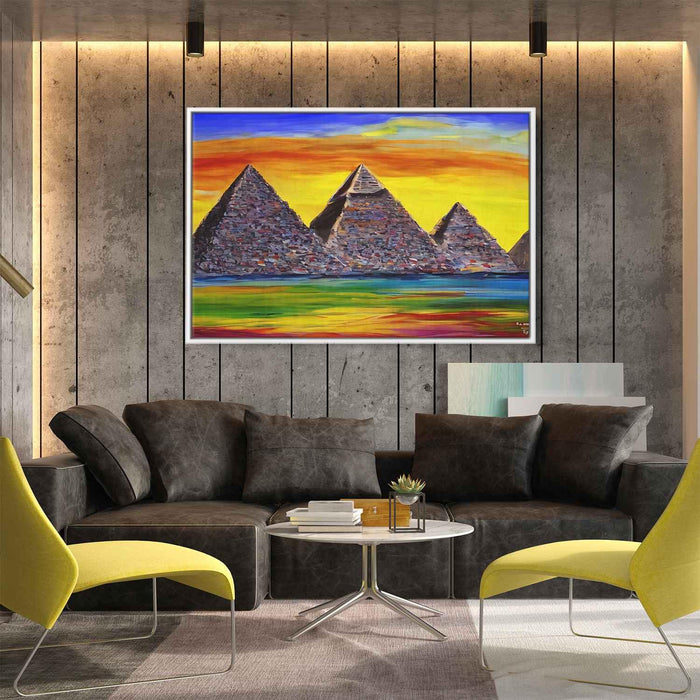 Abstract Pyramids of Giza #128 - Kanvah