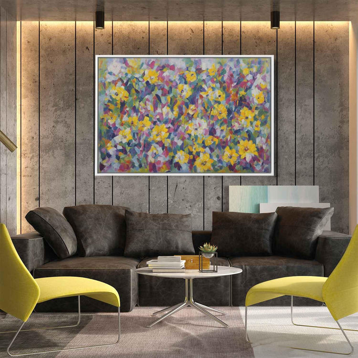 Cubist Oil Daffodils #128 - Kanvah