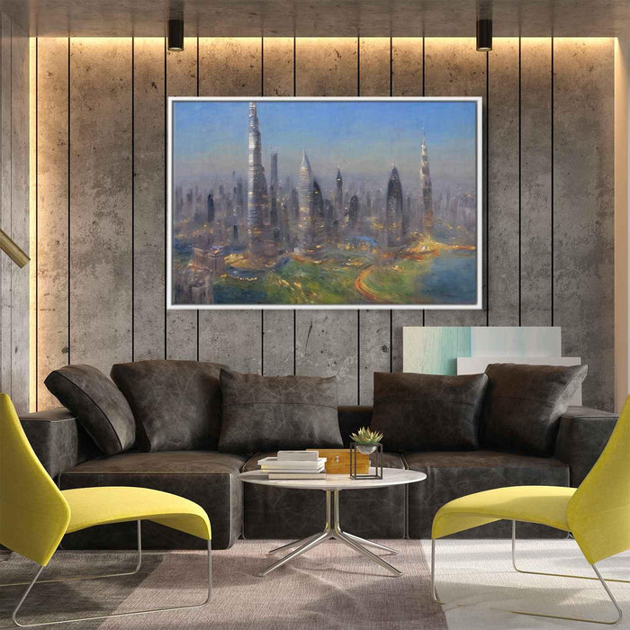 Impressionism Burj Khalifa #124 - Kanvah