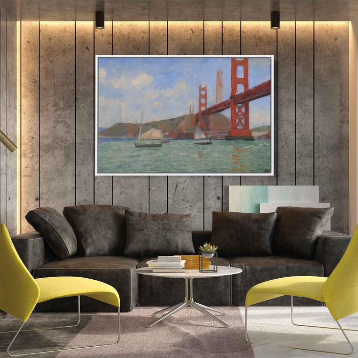 Impressionism Golden Gate Bridge #128 - Kanvah