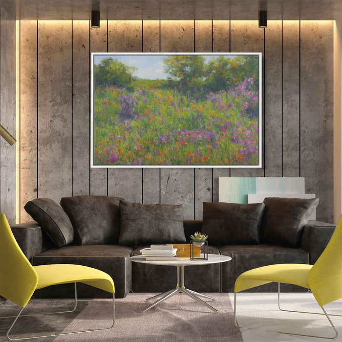 Wild Flowers Oil Painting #128 - Kanvah