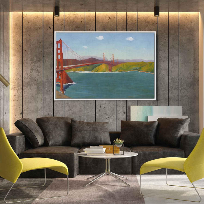 Realism Golden Gate Bridge #107 - Kanvah